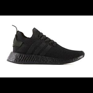 Adidas NMD R2 Primeknit Triple Black
